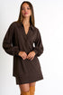 Shan Megan Silk puff sleeve blouse